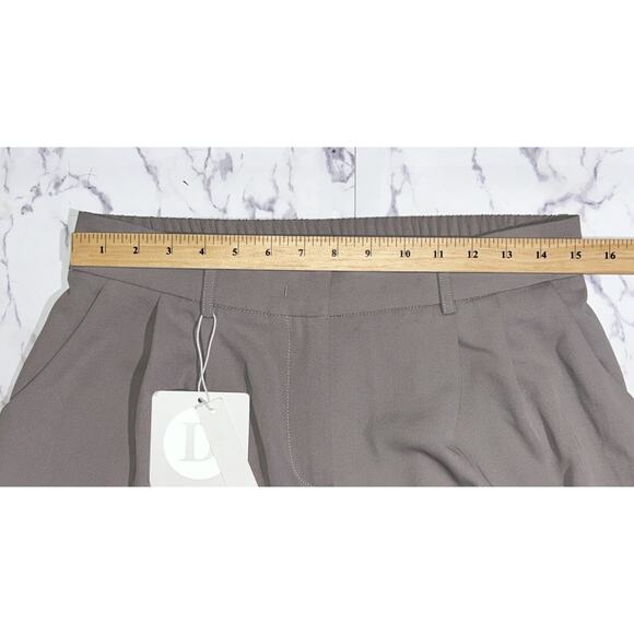 NWT Decivi Wide Leg High Waist Loose Fit Gray Pants Large - Picture 3 of 7